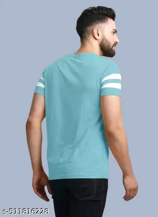 Cotton Blend Men Cotton Blend Regular Tshirts