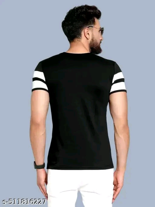 Cotton Blend Men Cotton Blend Regular Tshirts
