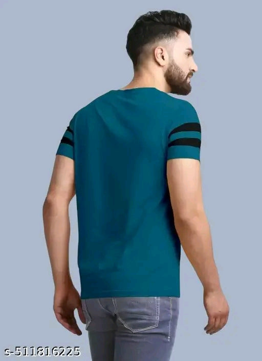 Cotton Blend Men Cotton Blend Regular Tshirts